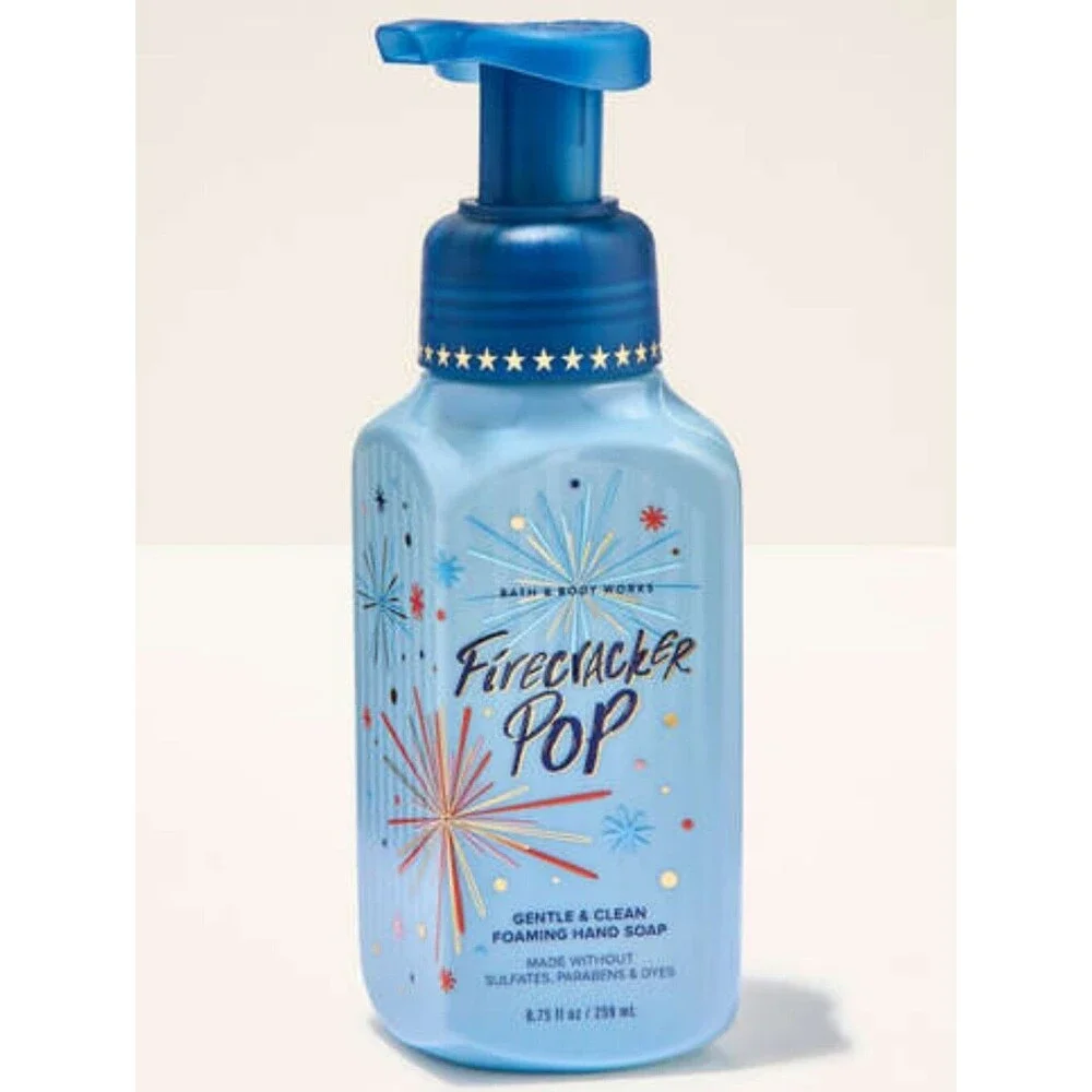 Bath & Body Works Firecracker Pop Foaming Hand Soap 8oz NEW Rare